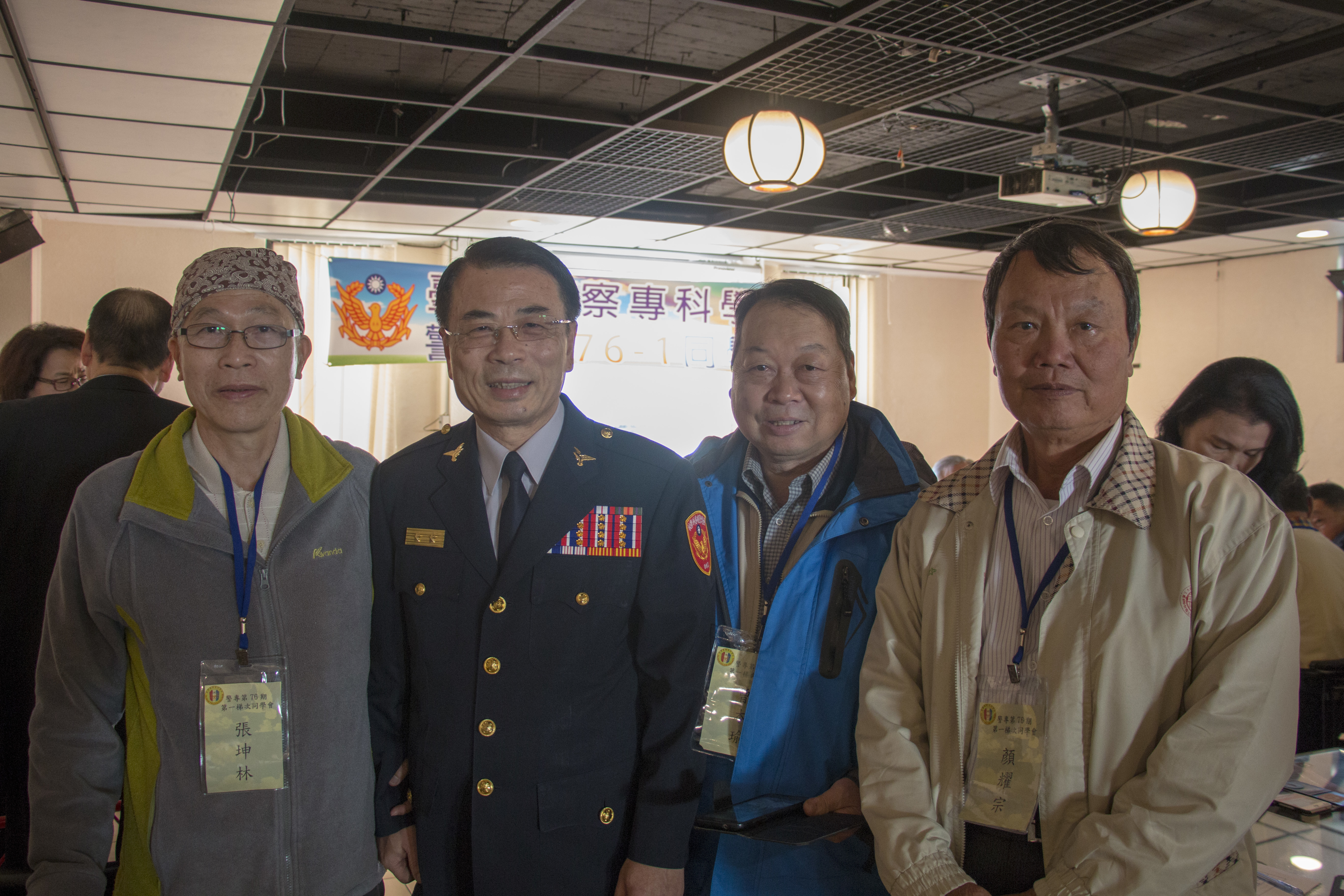 106年12月23日歡迎本校警員班76期第一梯次同學會蒞校參訪-5