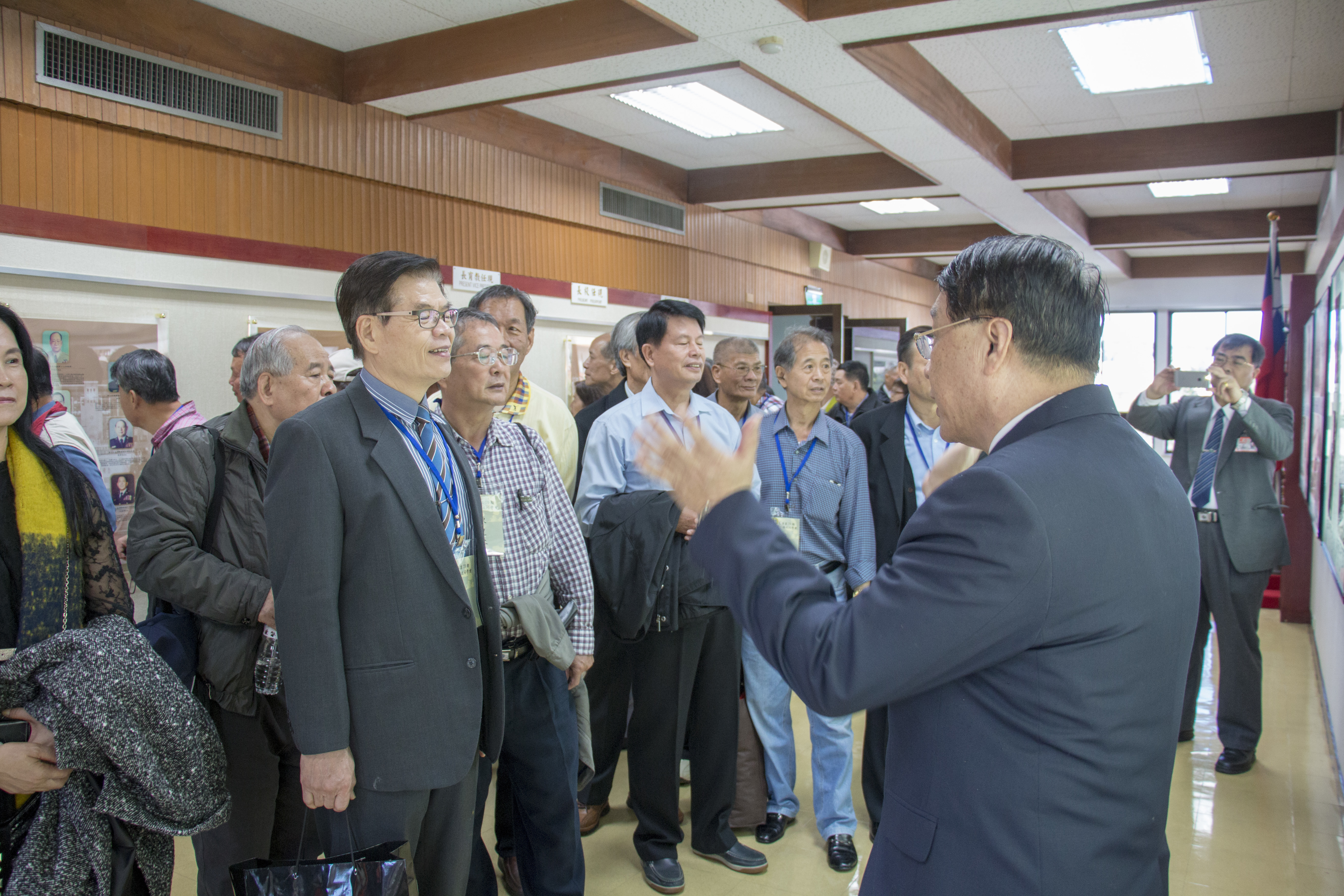 106年12月23日歡迎本校警員班76期第一梯次同學會蒞校參訪-2